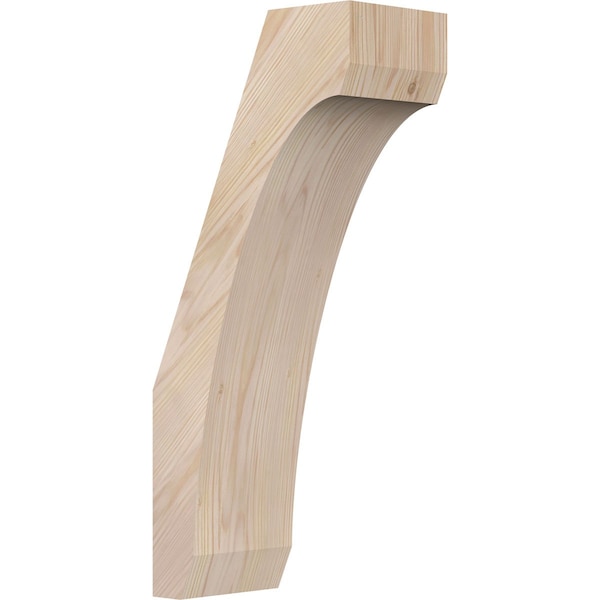 Ekena Millwork 5 1/2"W x 10"D x 22"H Legacy Smooth Knee Brace, Douglas Fir BRC06X10X22LEC00SDF - main